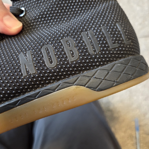 NOBULL Women's Outwork High-Top Black Gum Training Shoe 7.5 - Picture 11 of 13